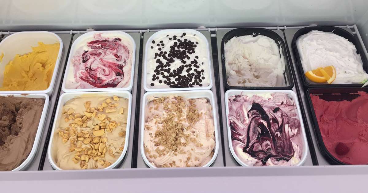 Ice Cream in Fire and Ice in Narbeth, Pembrokeshire