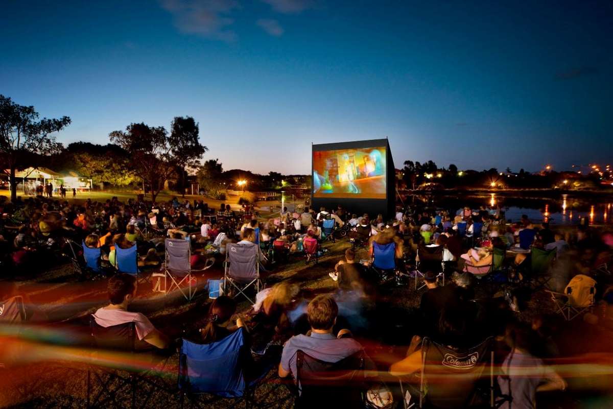 Sunset Cinema - outdoor cinema run by The Torch Theatre