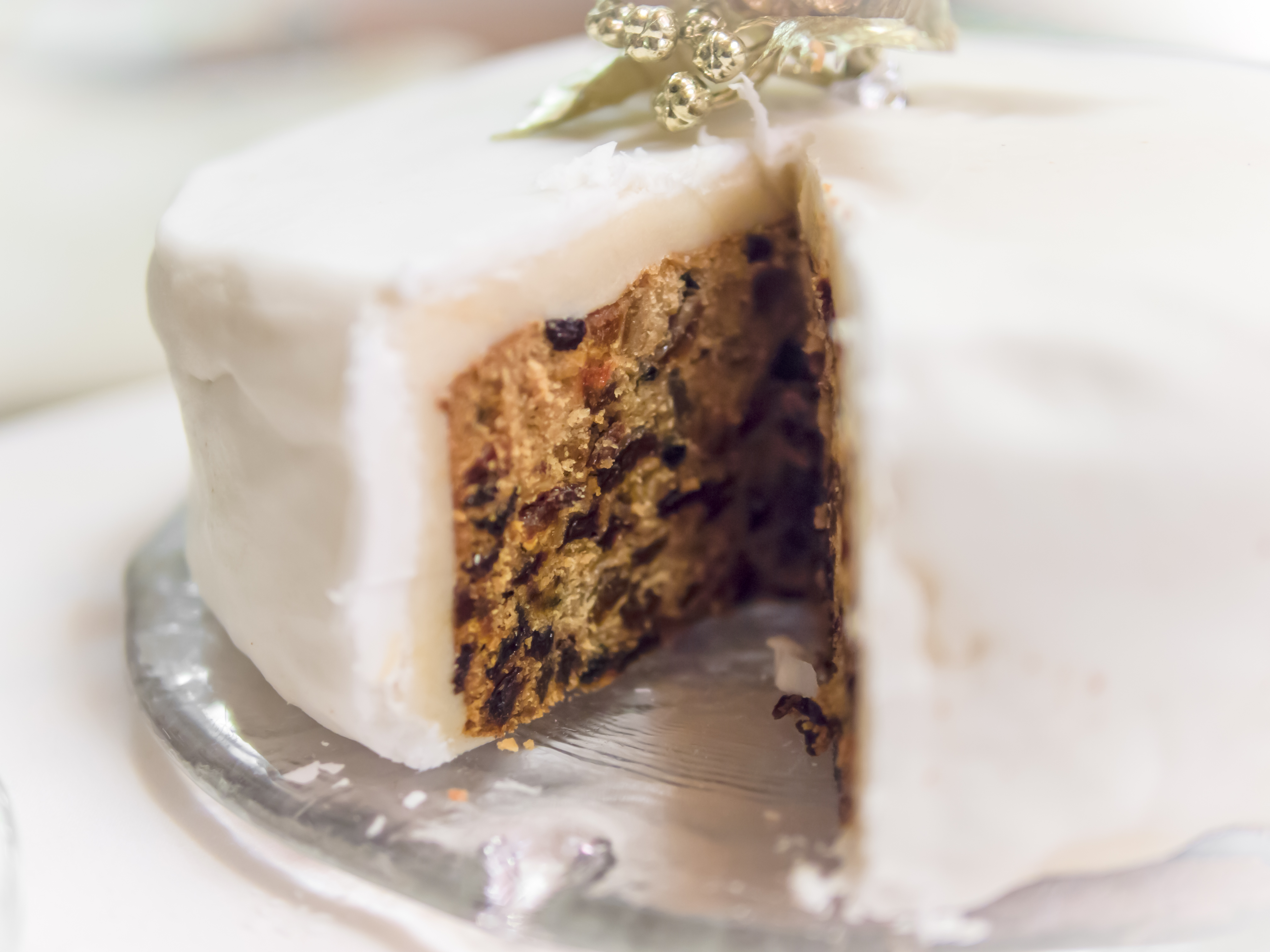 Handmade Christmas Cake