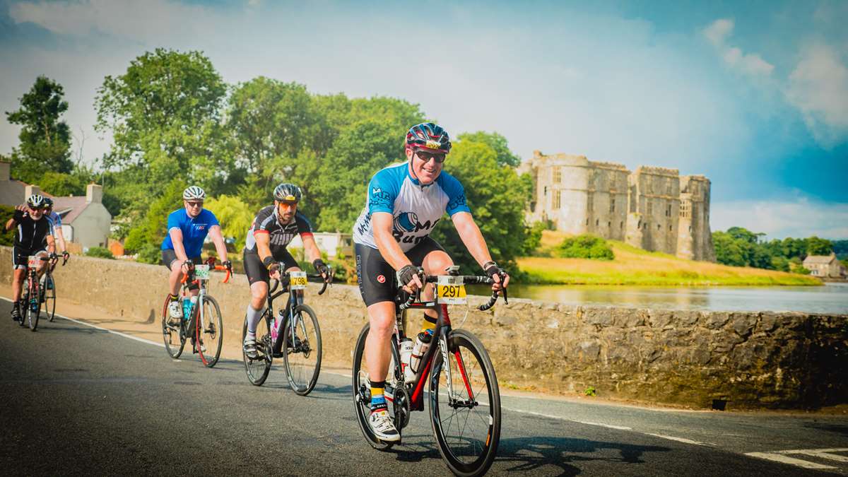 Long Course Weekend athletes in Carew
