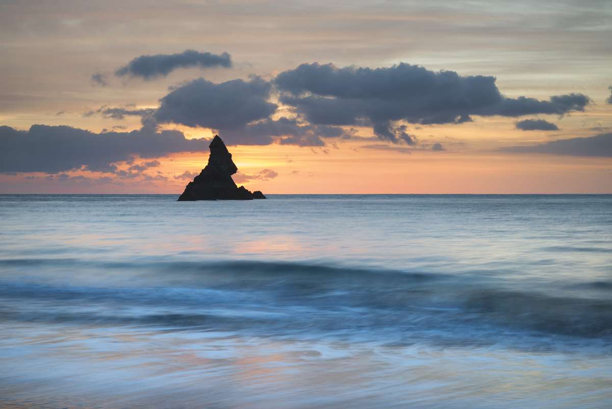 The dramatic Church rock at Broad Haven