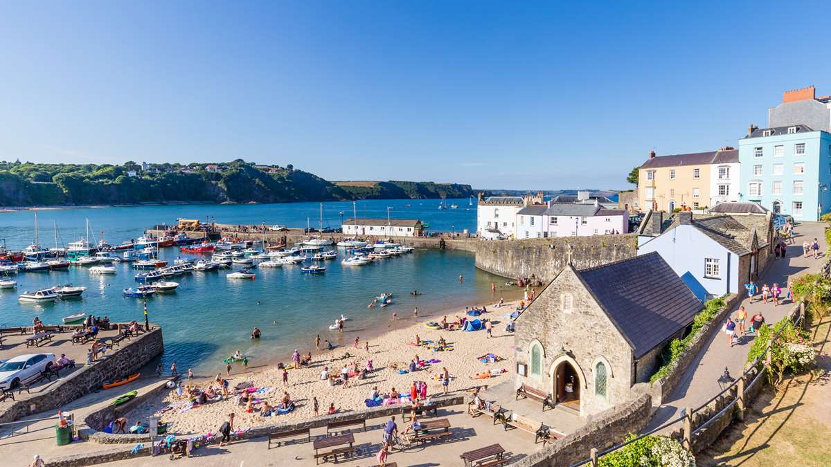 Tenby Harbour Beach