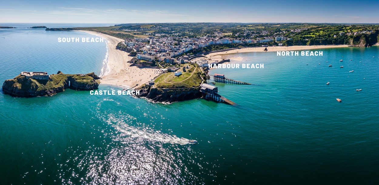 Beaches in Tenby - A guide to Tenby Beaches, Pembrokeshire