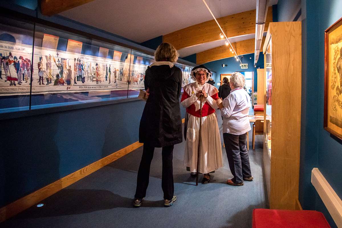 The Last Invasion Tapestry Fishguard Museum