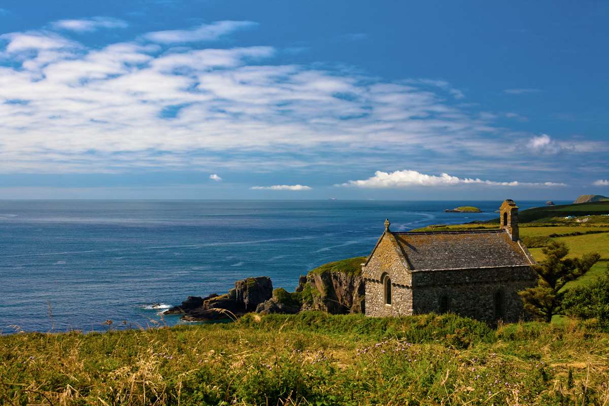St Non's Chapel the birthplace of St David
