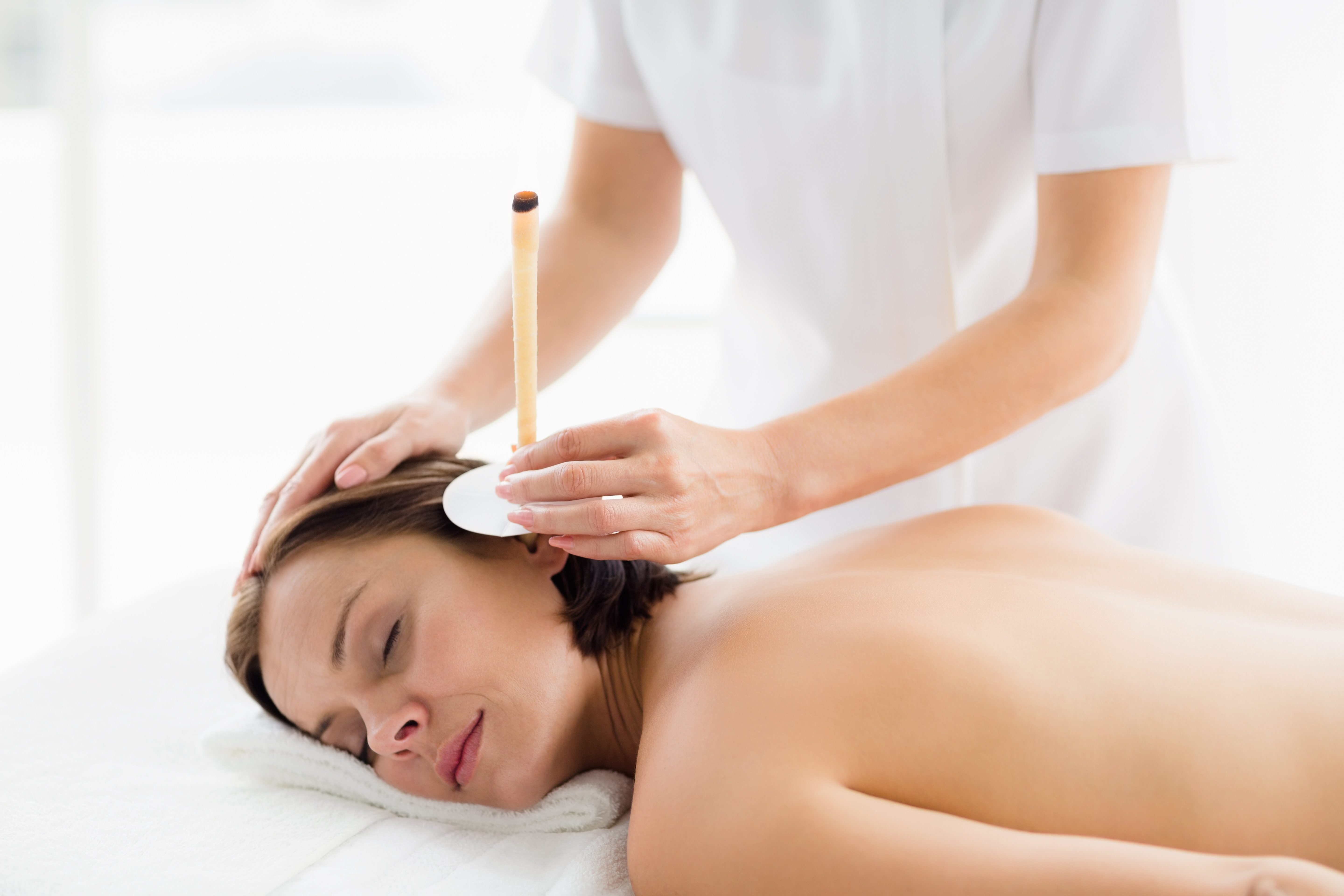 Hopi Ear Candle with Facial Massage