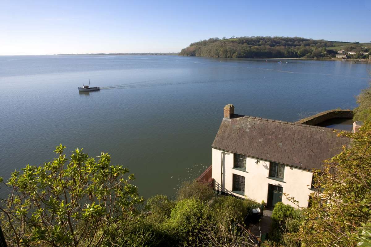 Dyland Thomas Boat House Laugharne