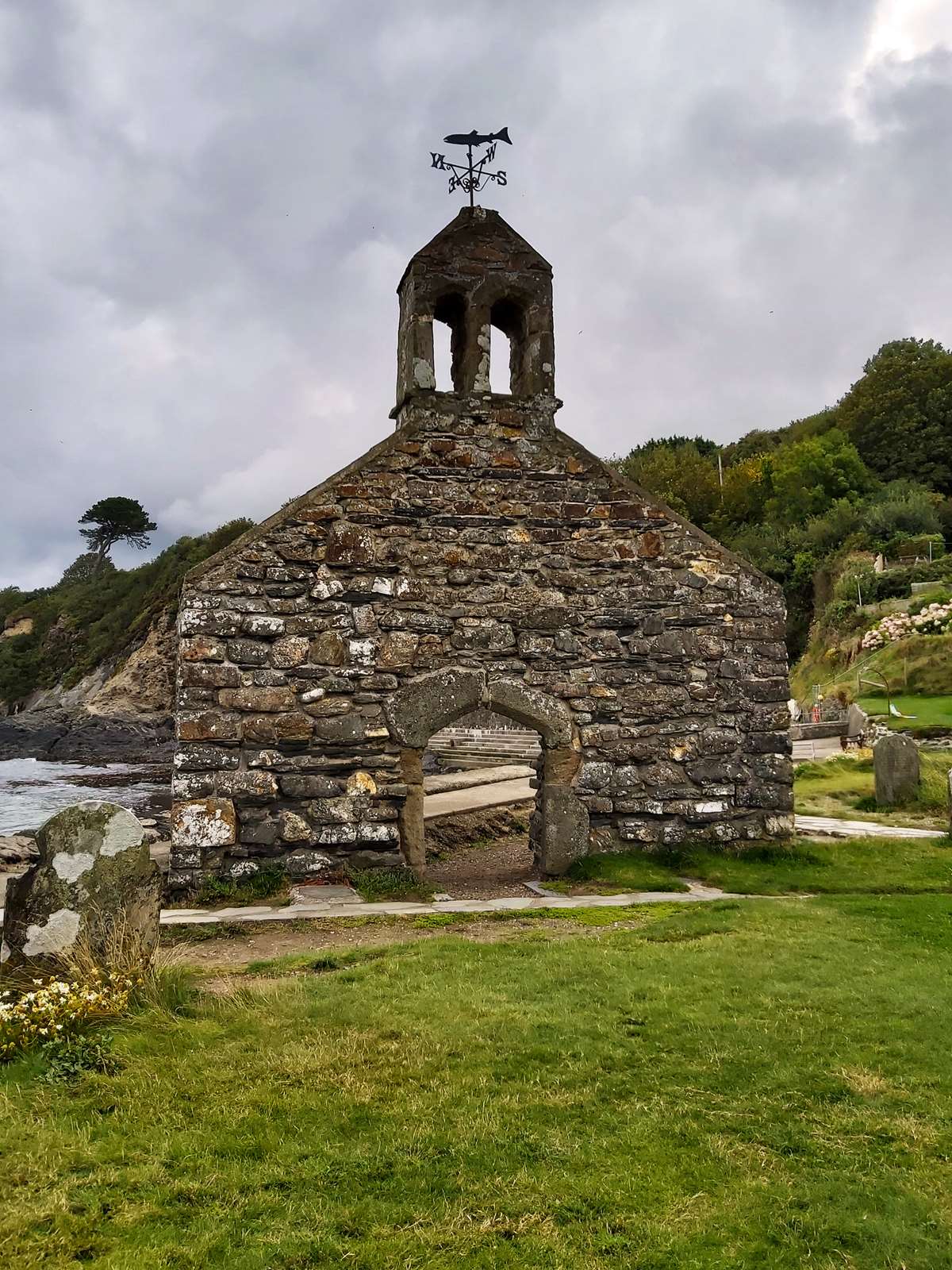 St Brynach's Church Cwm Yr Eglwys Pembrokeshire