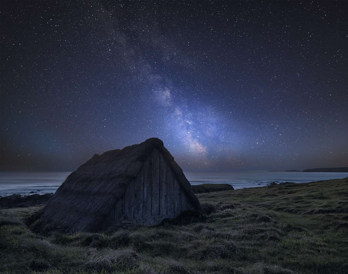 Freshwater West Dark sky just one of the dark sky locations in Pembrokeshire