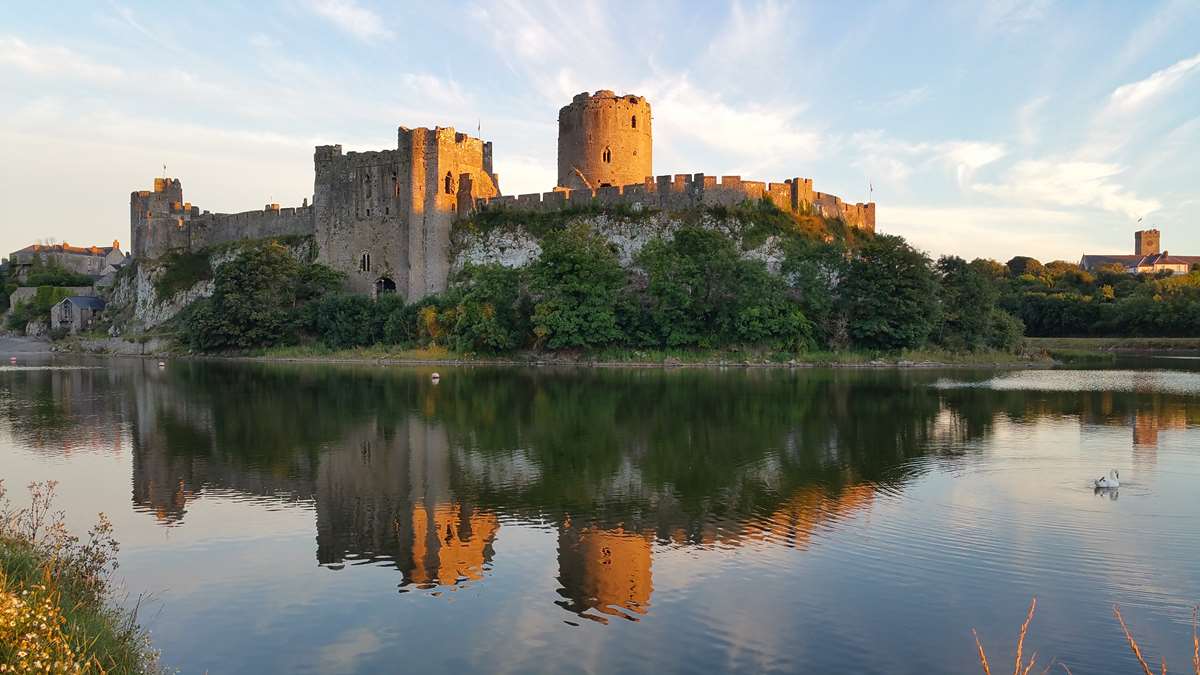 Pembroke Castle, birthplace of Henry VII