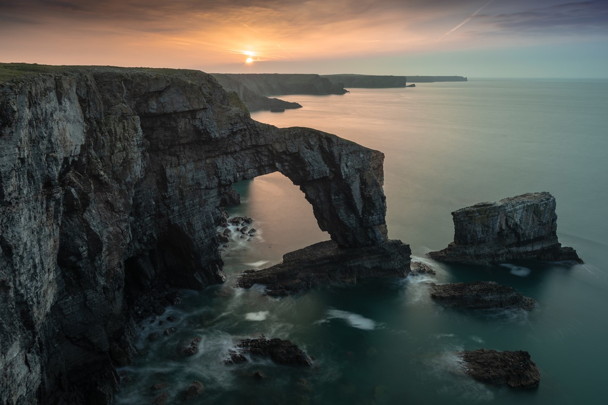 The Green Bridge of Wales