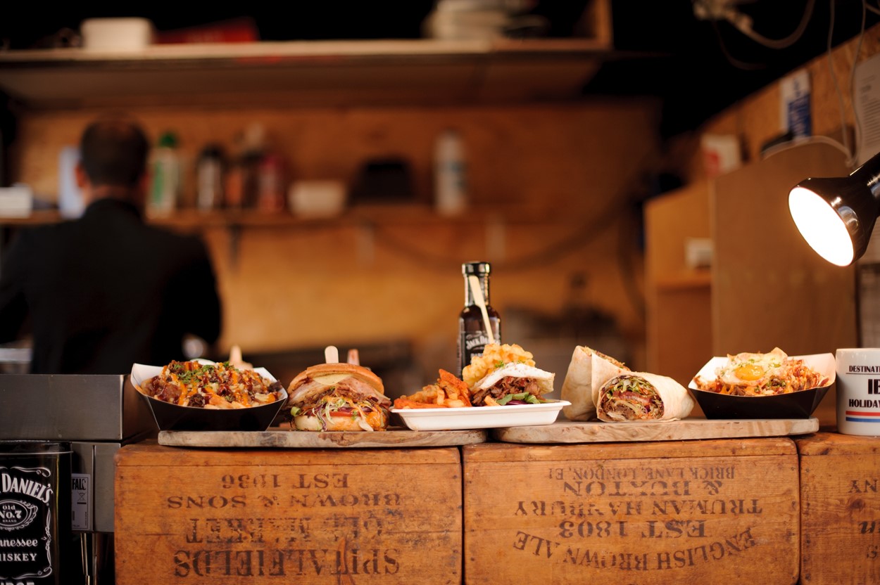 Street Food Festival in Tenby, Wales