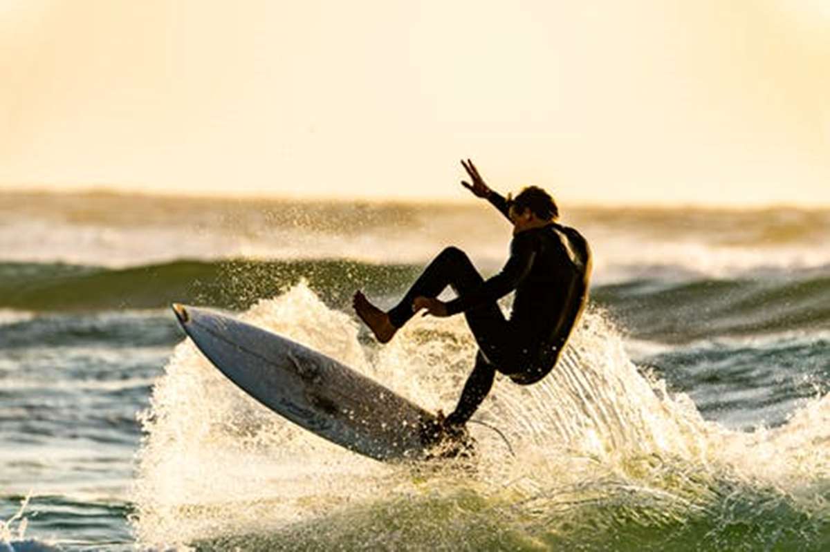 Surfing in Pembrokeshire