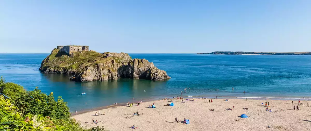 St Cathrine's Island Tenby Pembrokeshire