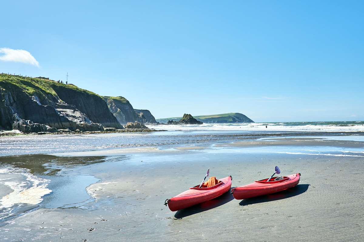 Newport beach Pembrokeshire
