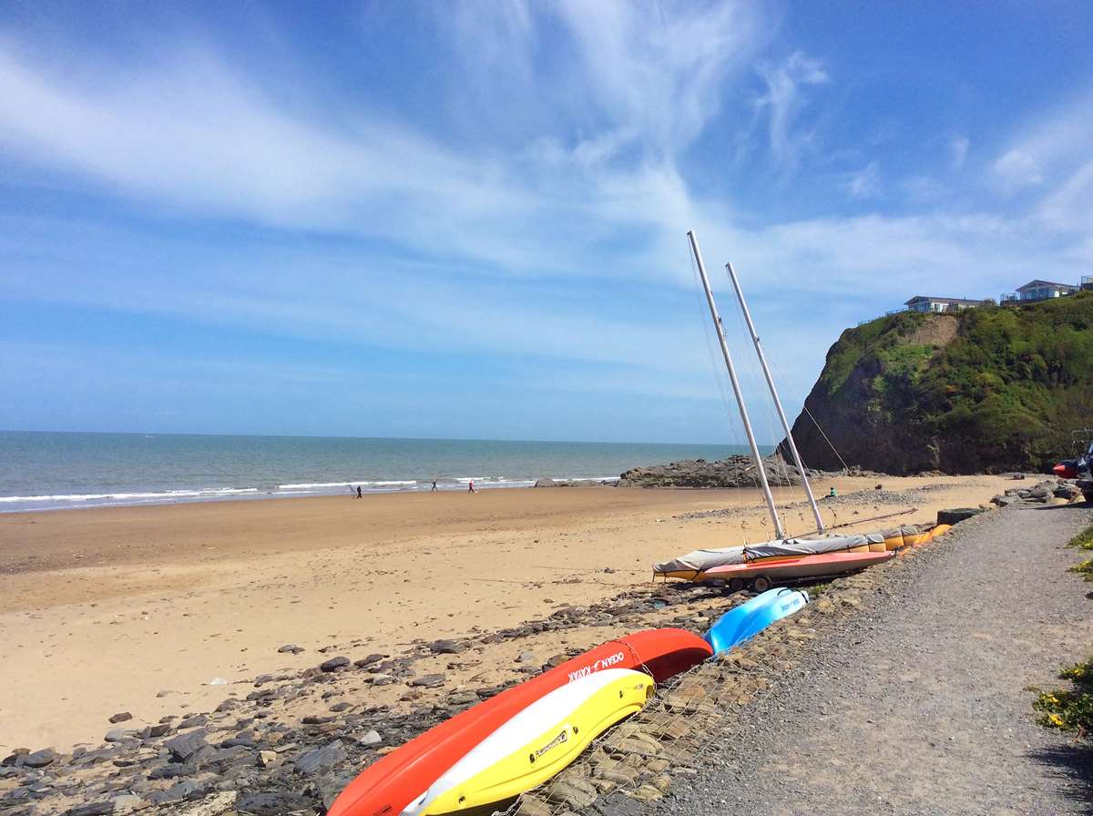 Tresaith Beach Pembrokeshire