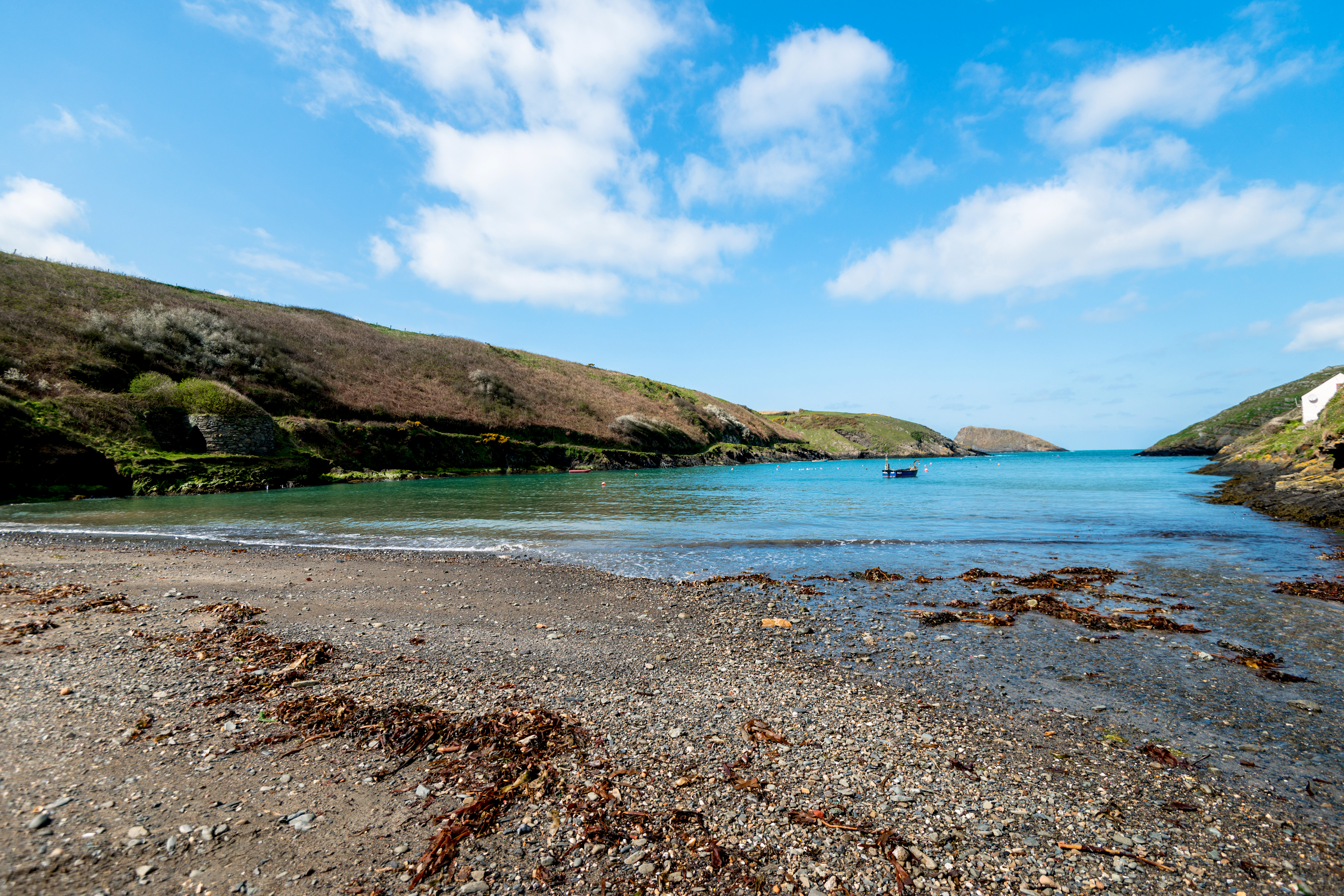 Abercastle Harbour Beach