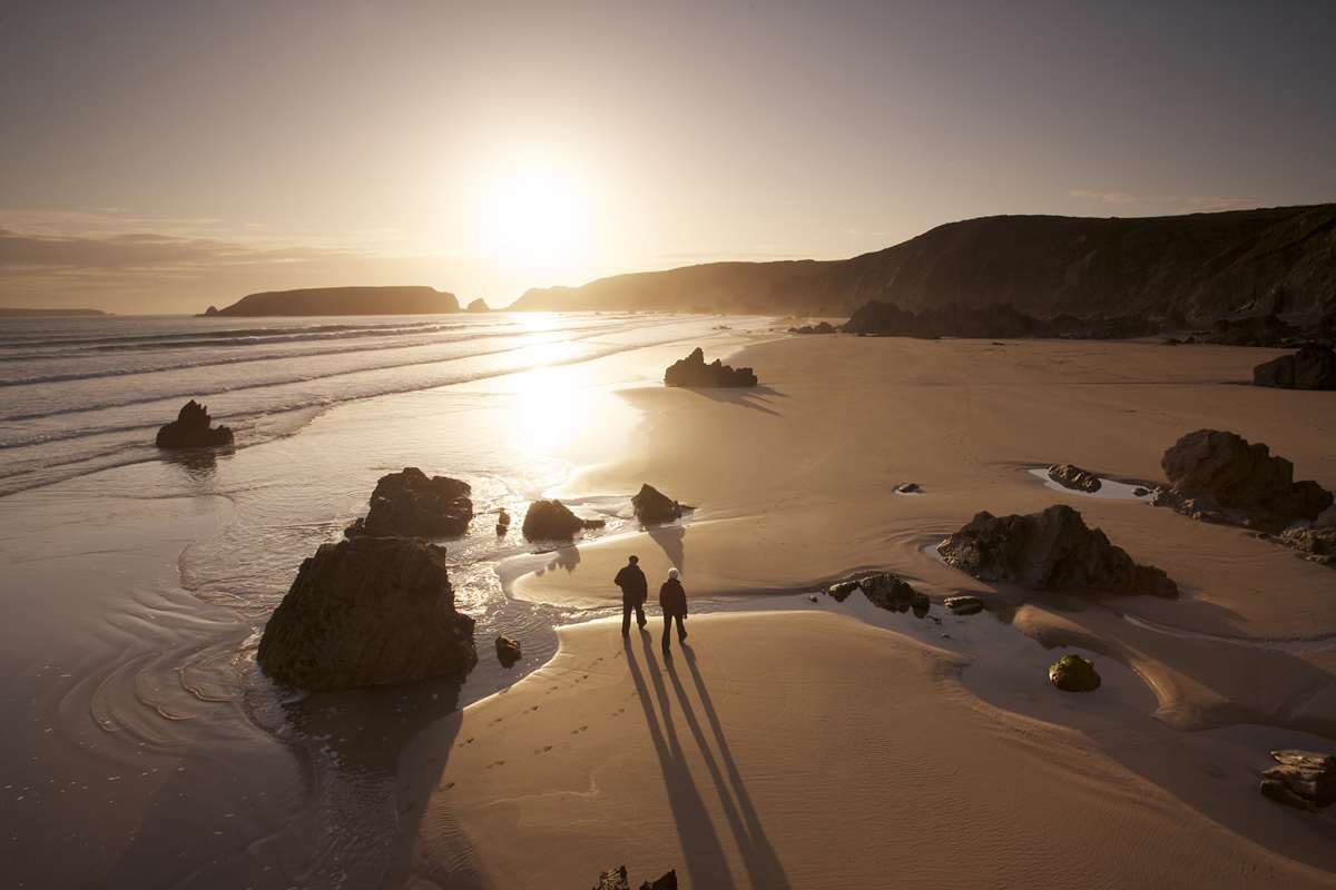 Manorbier Boasts great sunsets
