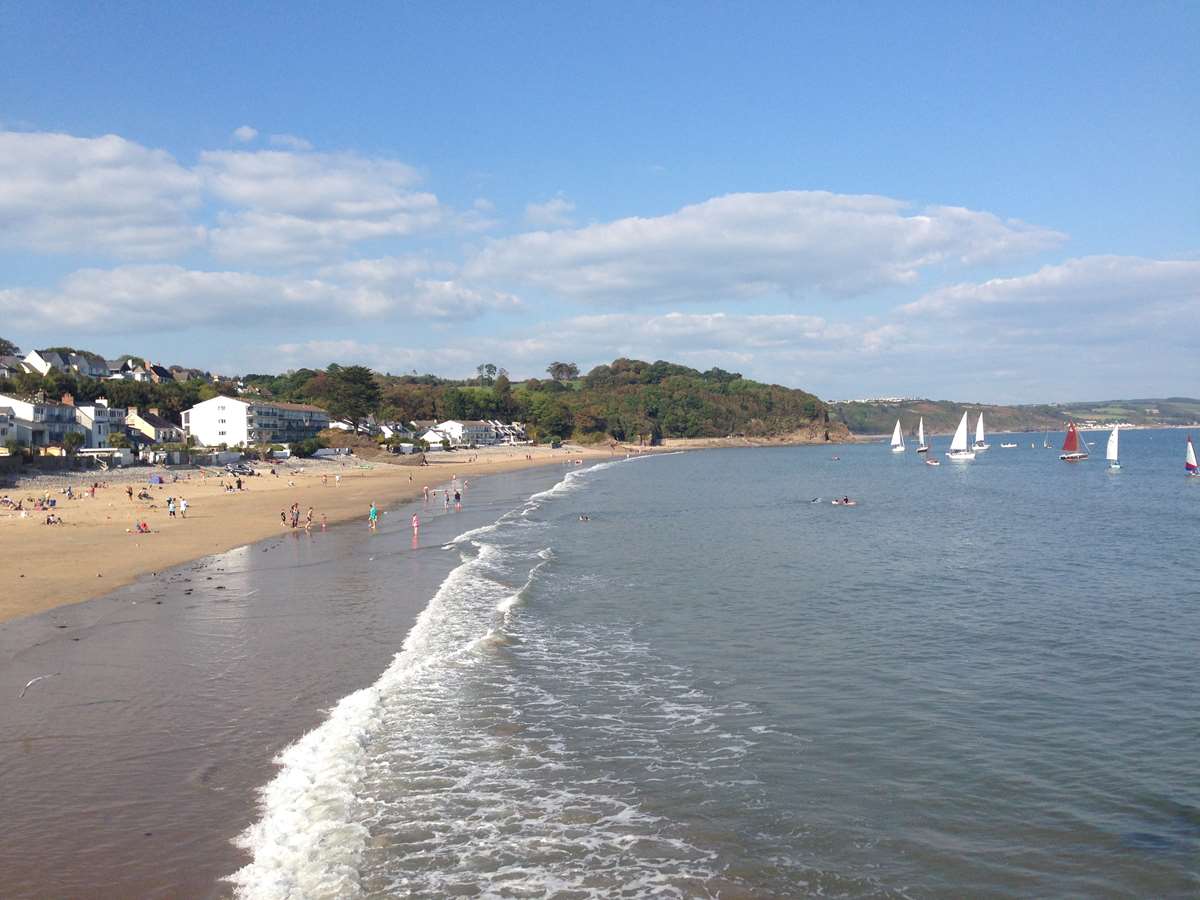 Saundersfoot Beach