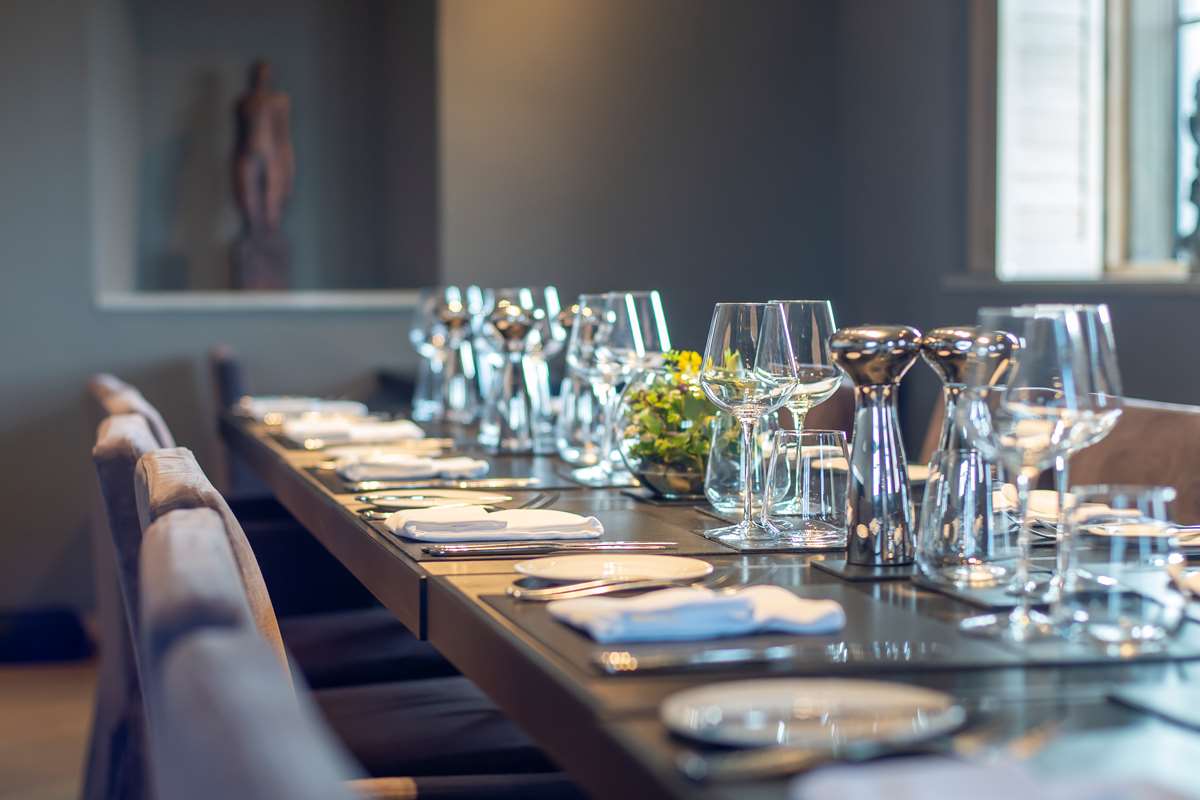 Dining Room at Pembrokeshire's luxury Roch Castle Holiday Home, Wales