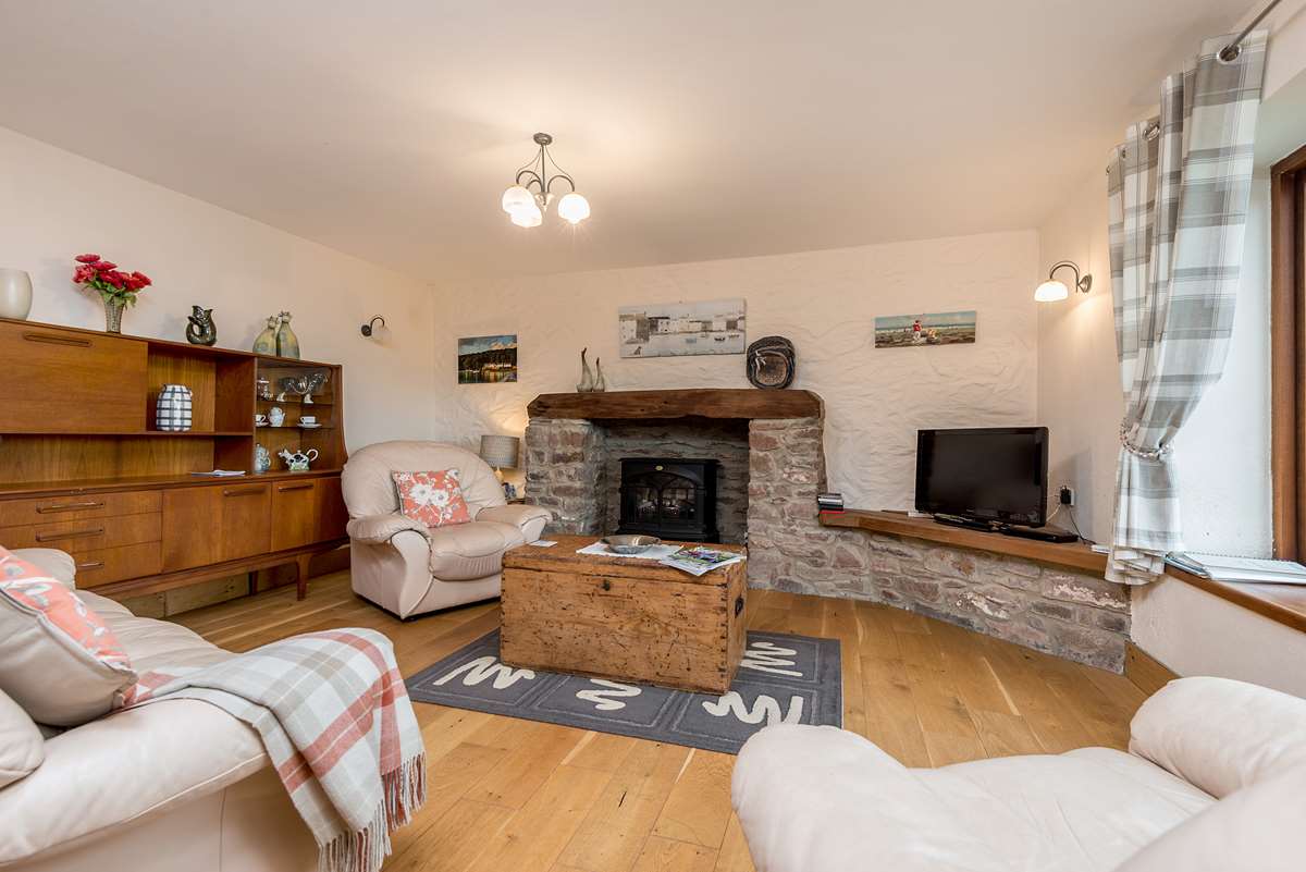 Lounge at Ploughmans Cottage
