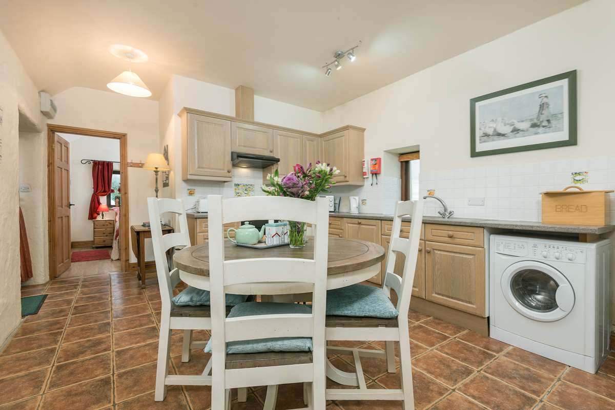 Kitchen at Drovers Cottage, Upper Hoaten