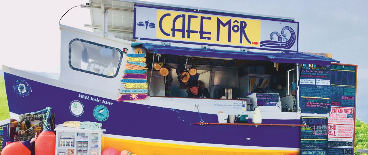 Cafe Mor, quality Pembrokeshire Street Food