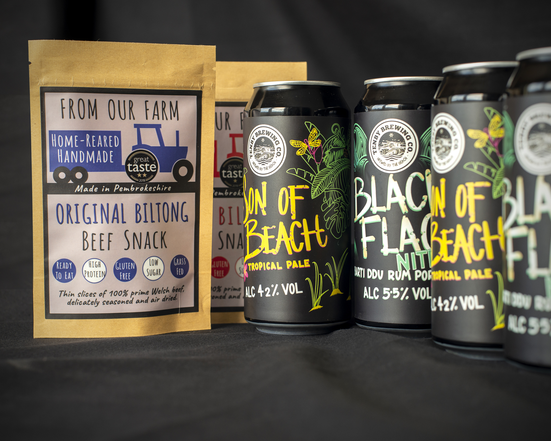 Beer & Biltong Packages