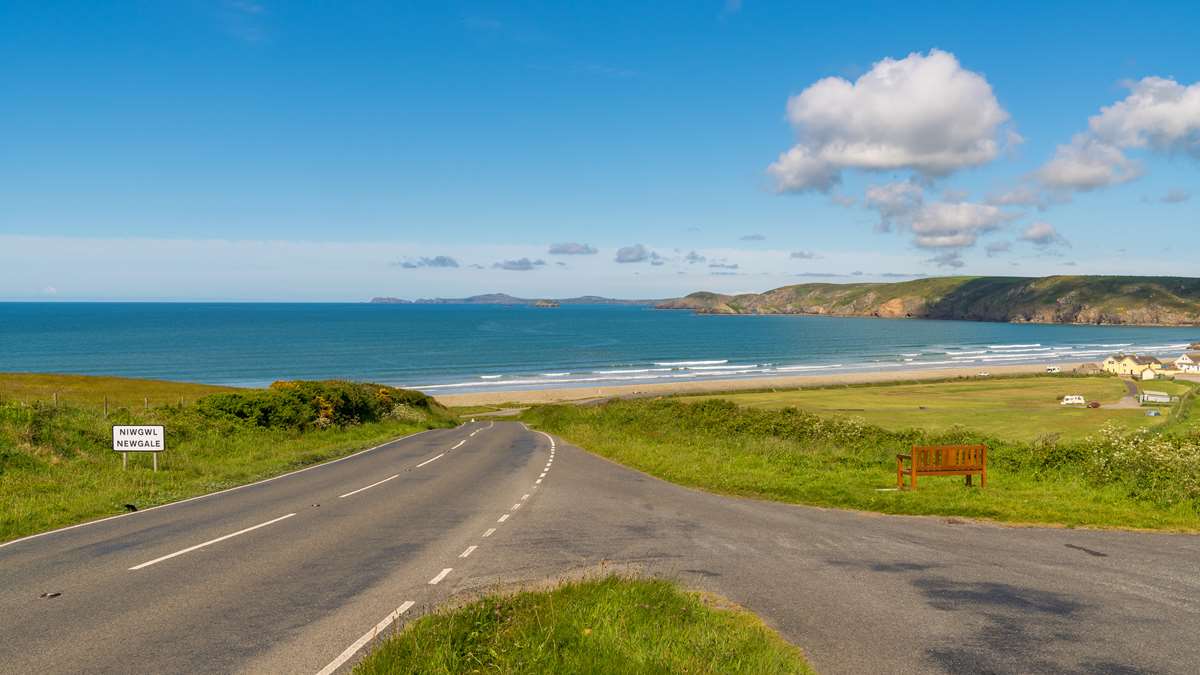 Newgale Beach in Pembrokeshire