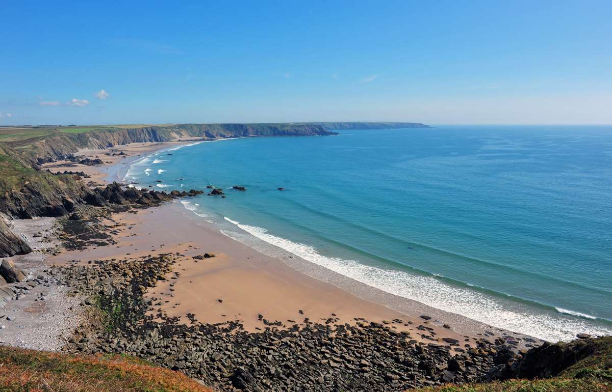 Marloes Sands Beach in Pembrokeshire