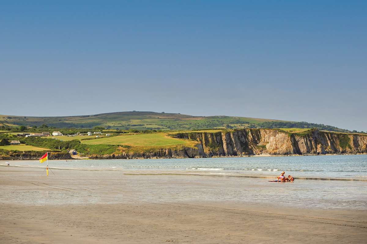 Newport Sands Beach in Pembrokeshire