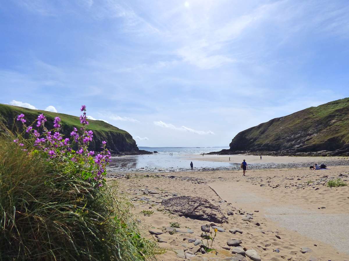 Nolton Haven Beach in Pembrokeshire
