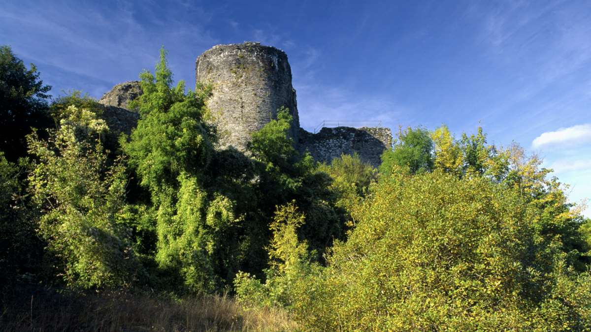 Cilgerran Castle in Wales