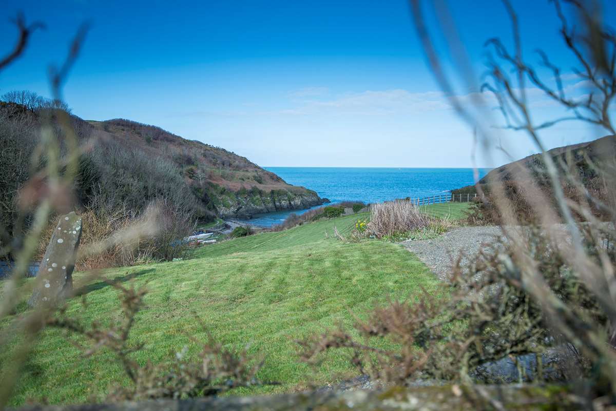 Aberfforest Beach in Pembrokeshire