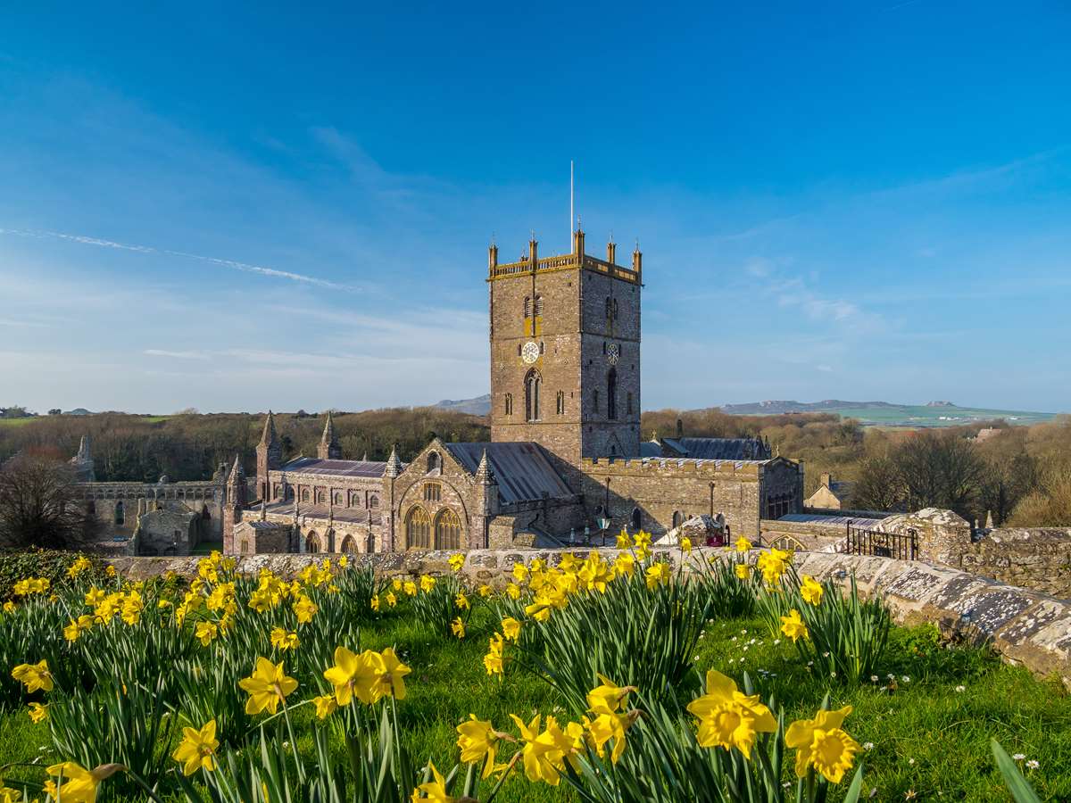 St Davids Cathedral in Wales