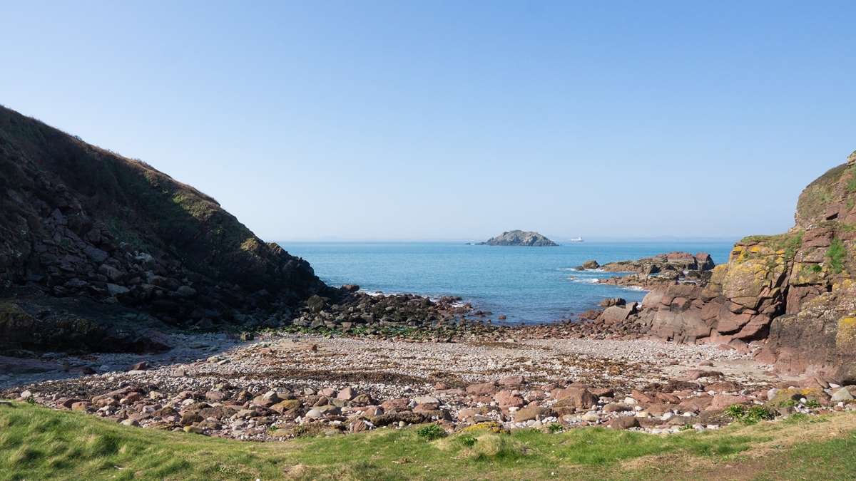 Mill Haven bay in Wales