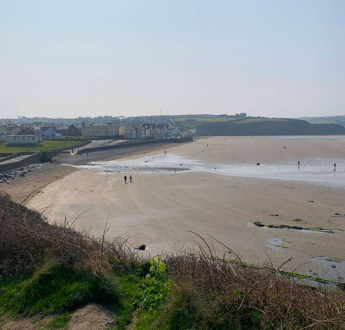 Broad Haven Beach in Pembrokeshire