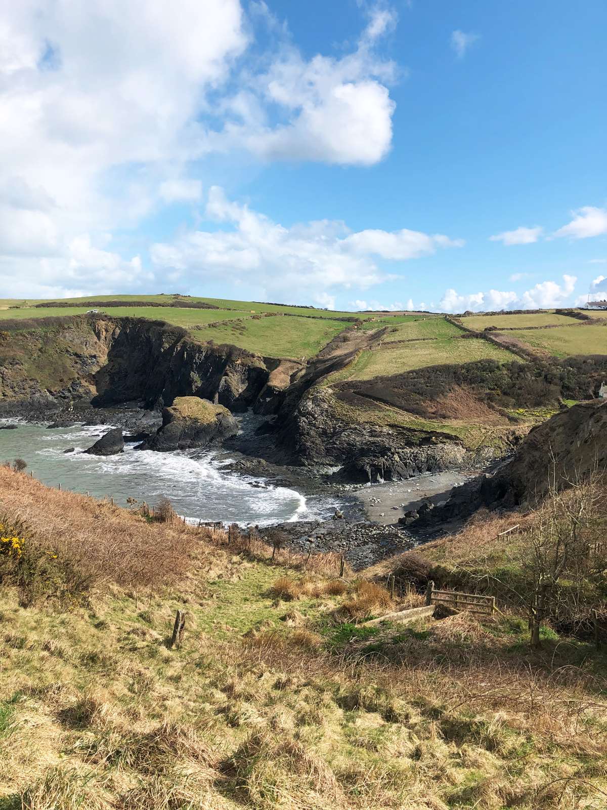 The Wales Coast Path in Pembrokeshire