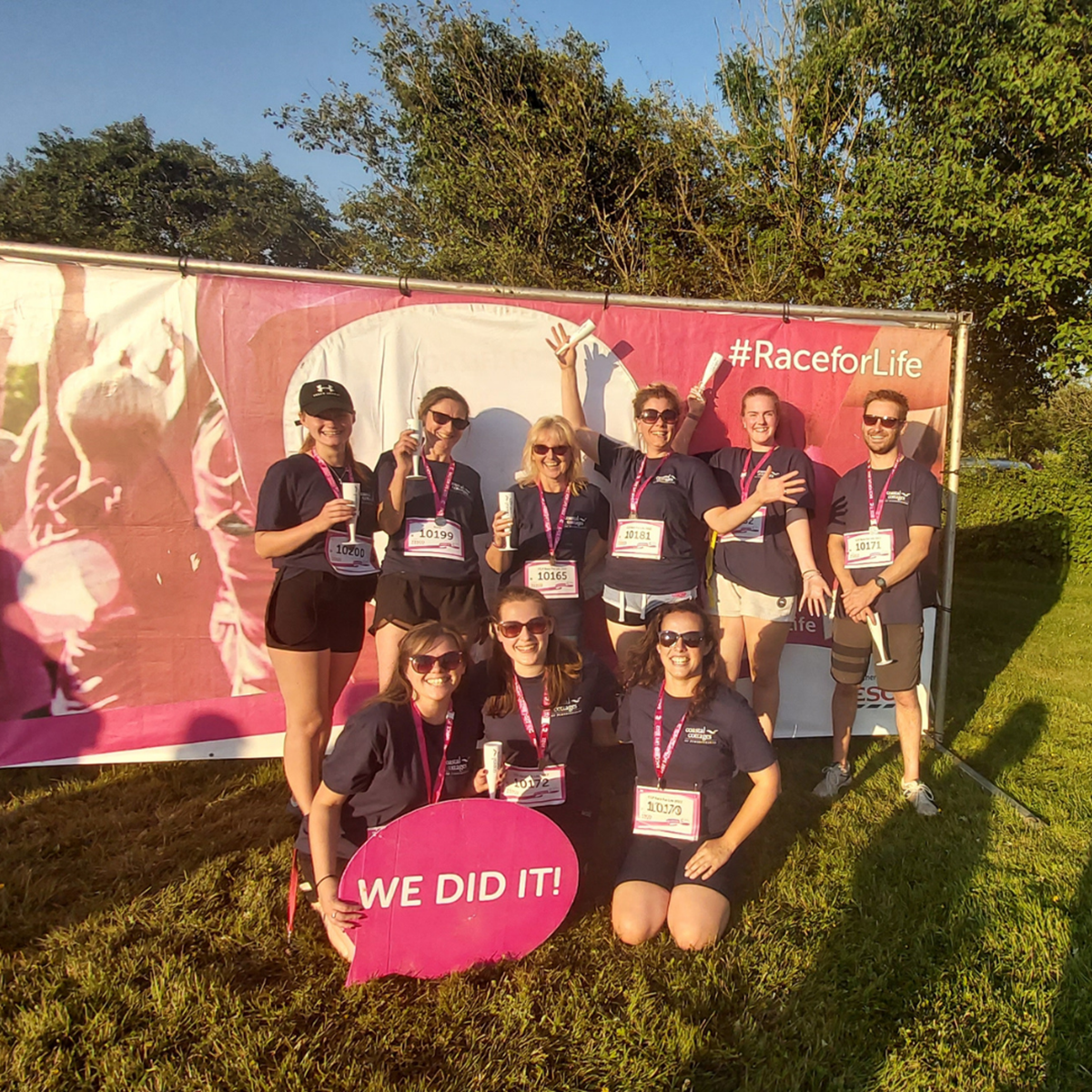 Coastal Cottages completed the Pembrokeshire Race for Life