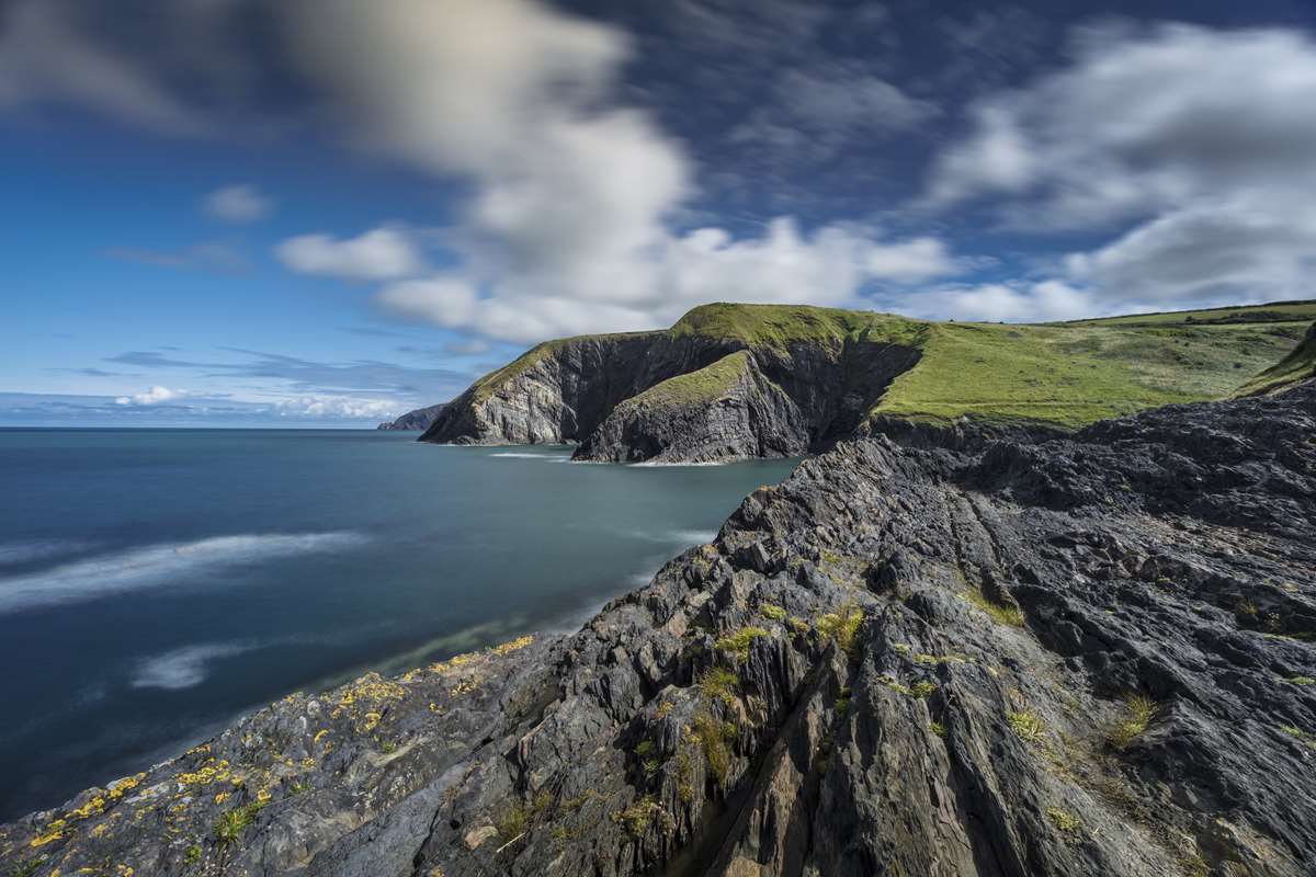 Ceibwr Bay Beach in Pembrokeshire