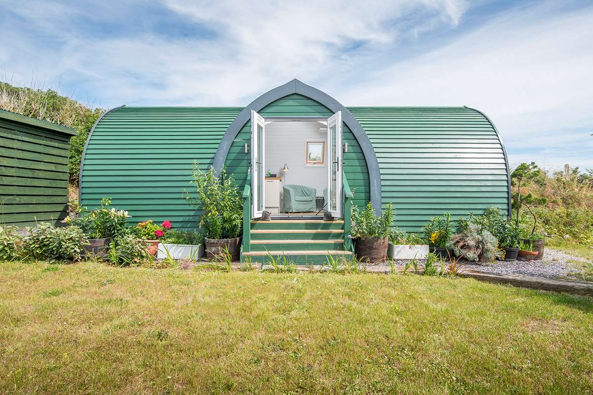 Parker's Folly Holiday Home near St Davids glamping pod