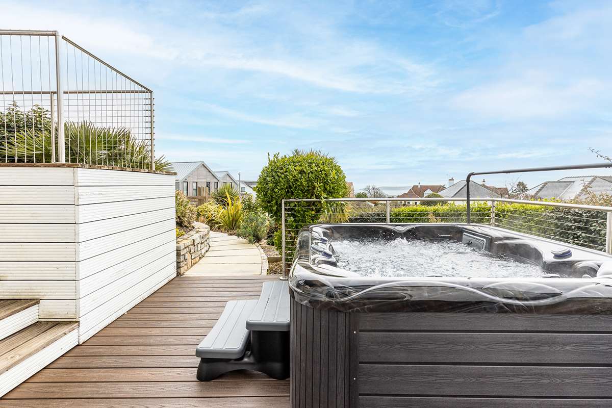 Monterey Hot Tub Holiday in Tenby Pembrokeshire