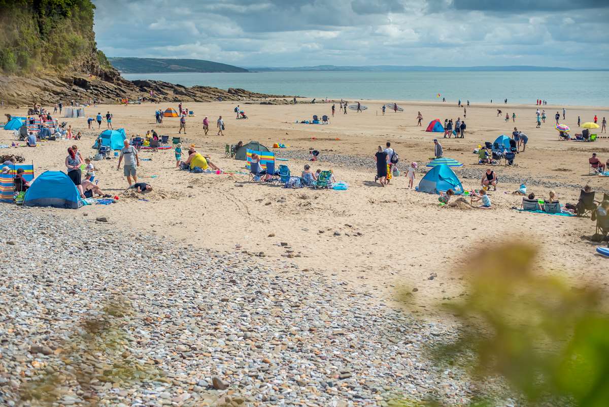 Coppet Hall Beach in Pembrokeshire