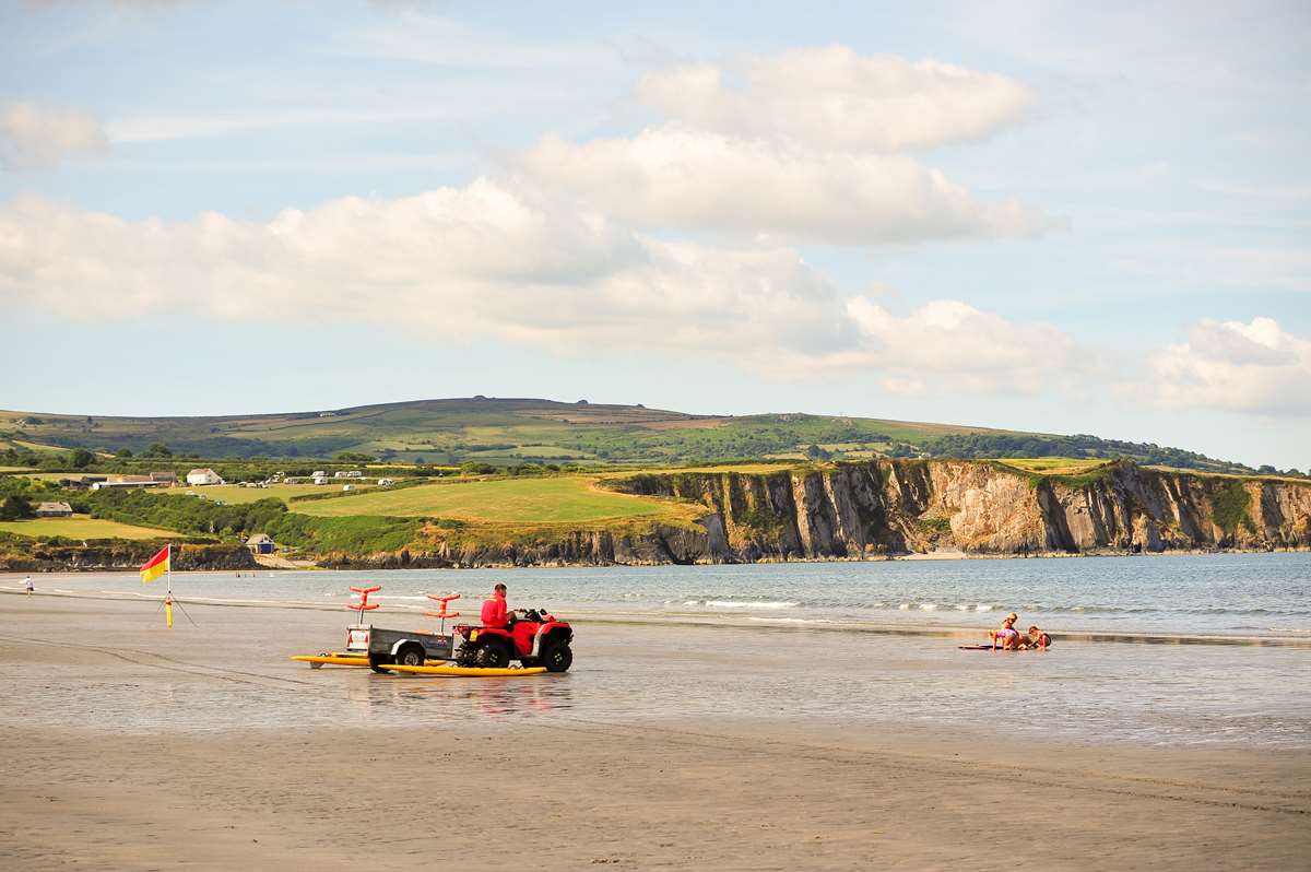 Newport Sands in Pembrokeshire