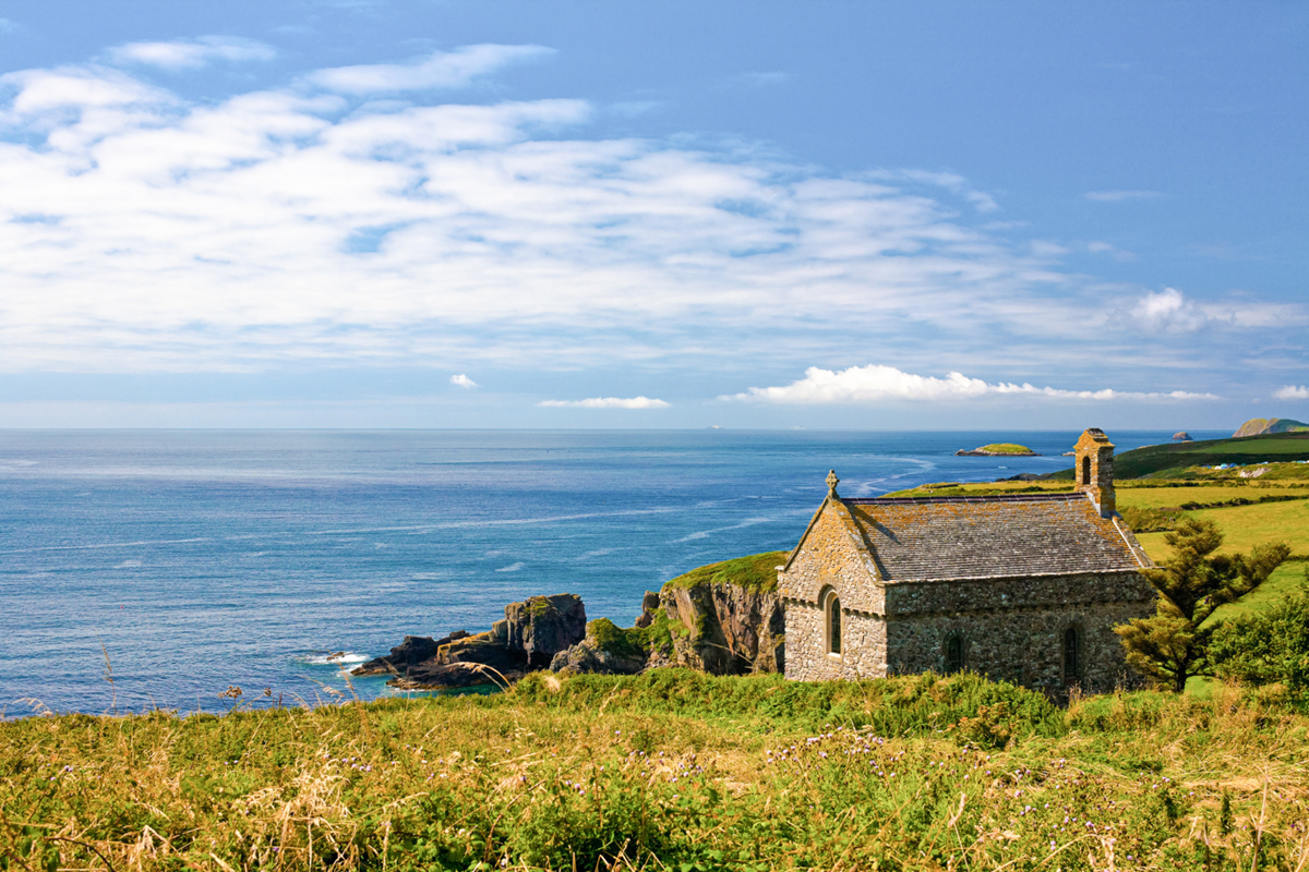St Non's Chapel near St Davids