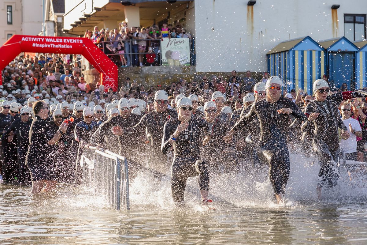 Saundersfoot Triathlon Swim