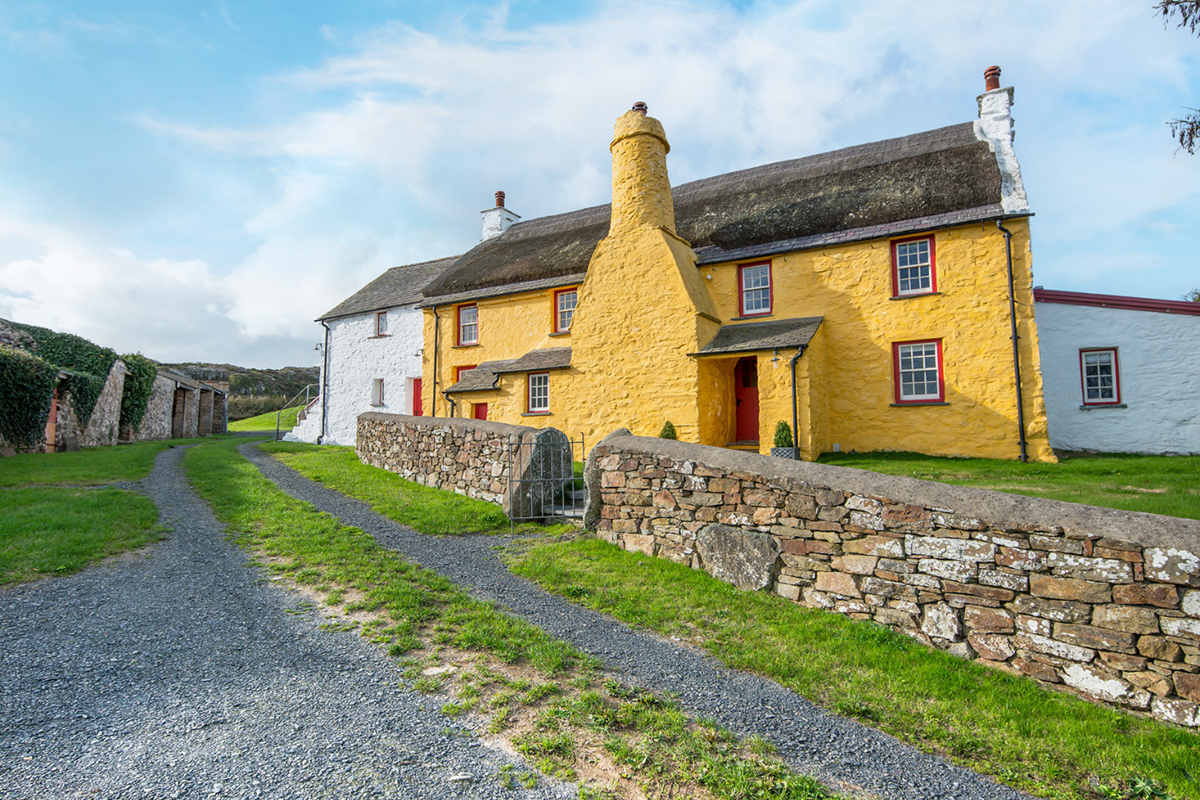 Rhosson Farmhouse in St Justinians near St Davids