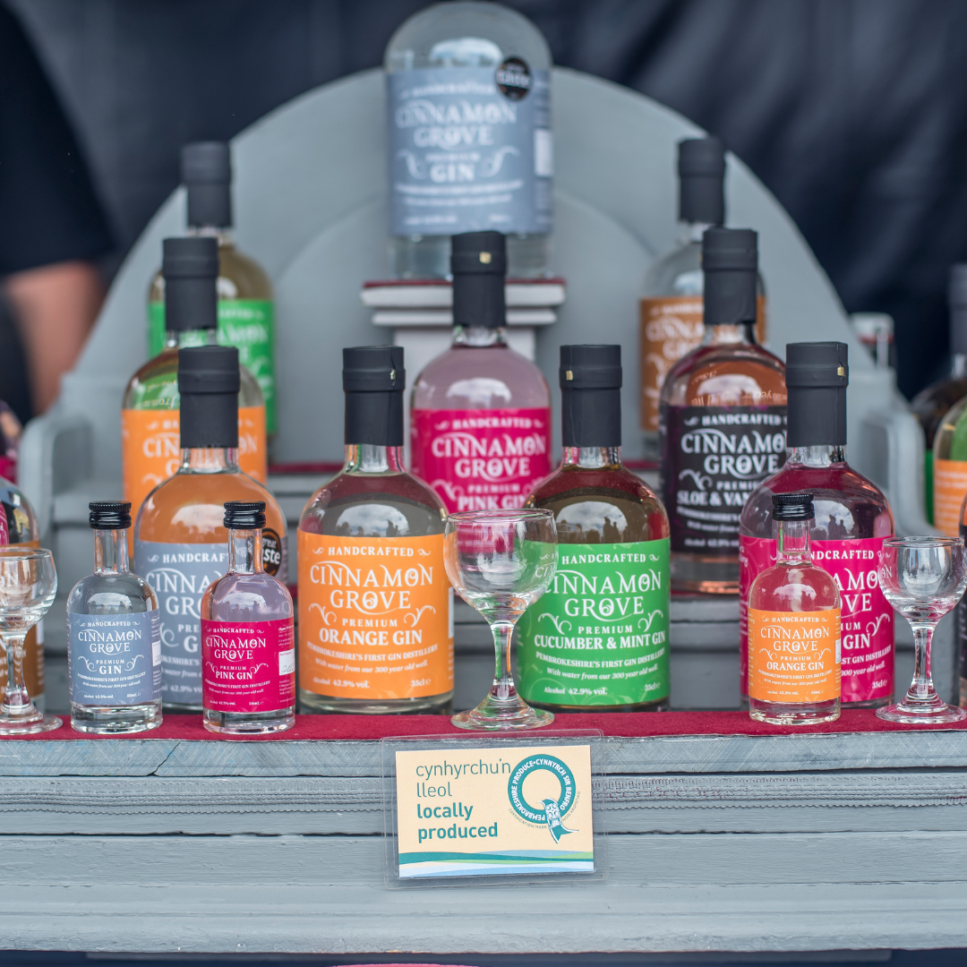 Cinnamon Grove Pembrokeshire Gin Hampers