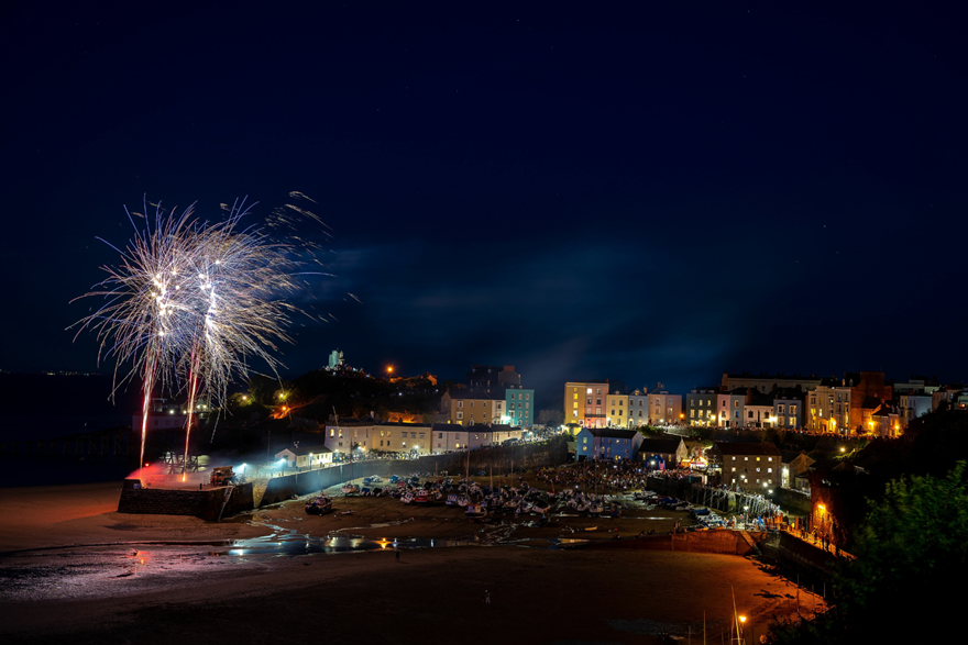 Tenby Summer Spectacular Fireworks