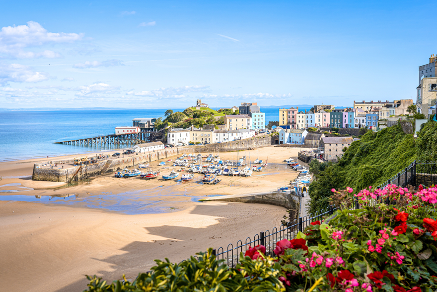 Tenby Harbour Beach